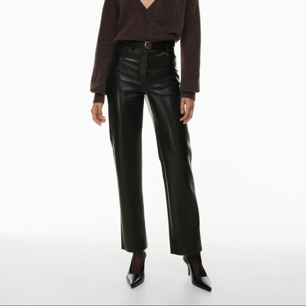 Wilfred Melina faux leather pant